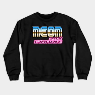 Neon and Chrome Crewneck Sweatshirt